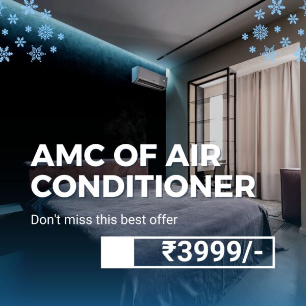Baby Blue Modern Air Conditioner Instagram Post Advance AMC Protection+ Plan